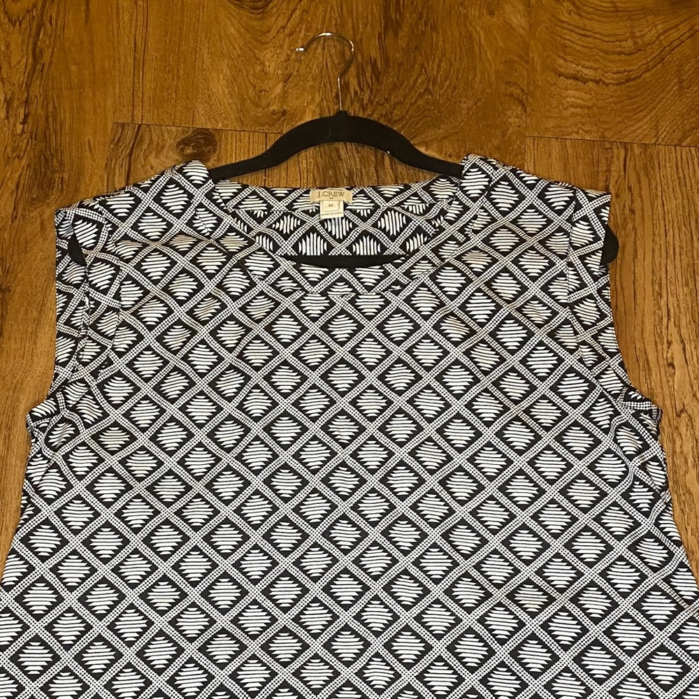 J. Crew Medium Patterned Blouse - image 3